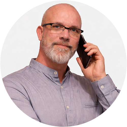 Jens Wagner am Telefon